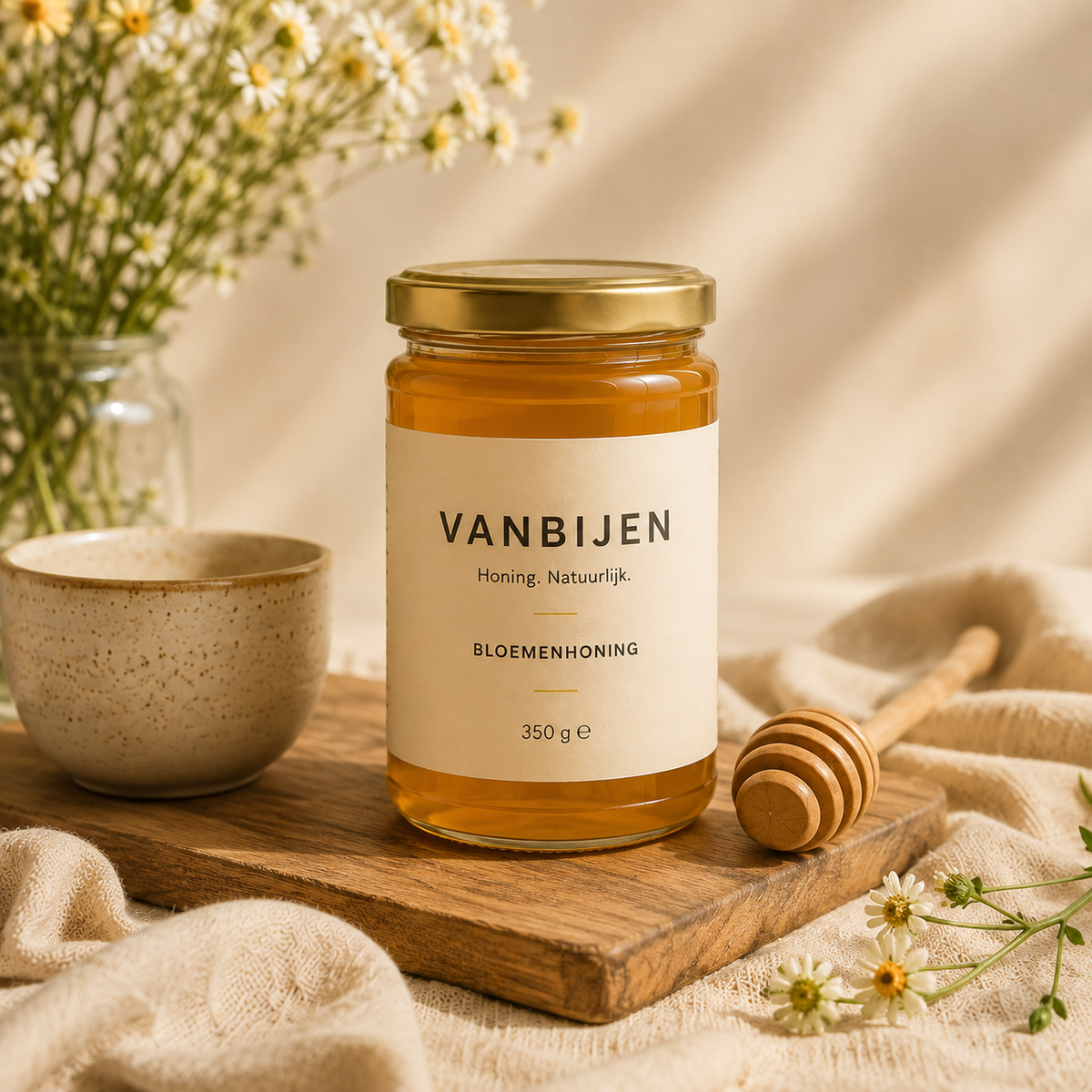 VANBIJEN Bloemenhoning 350 g